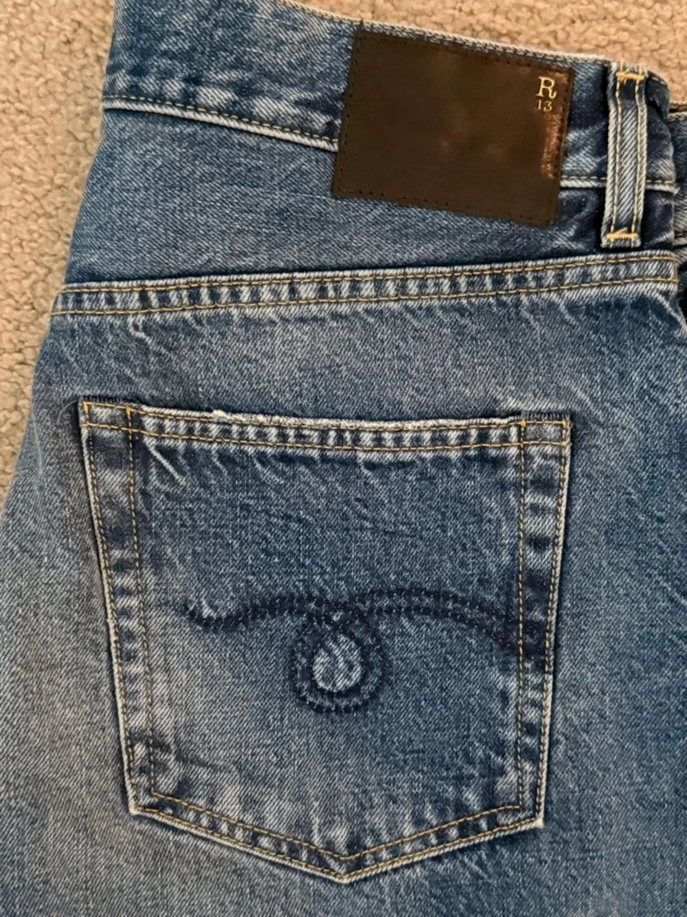 R13 Romeo Jean - Hutton Blue
Size 27 - Picture 5 of 10